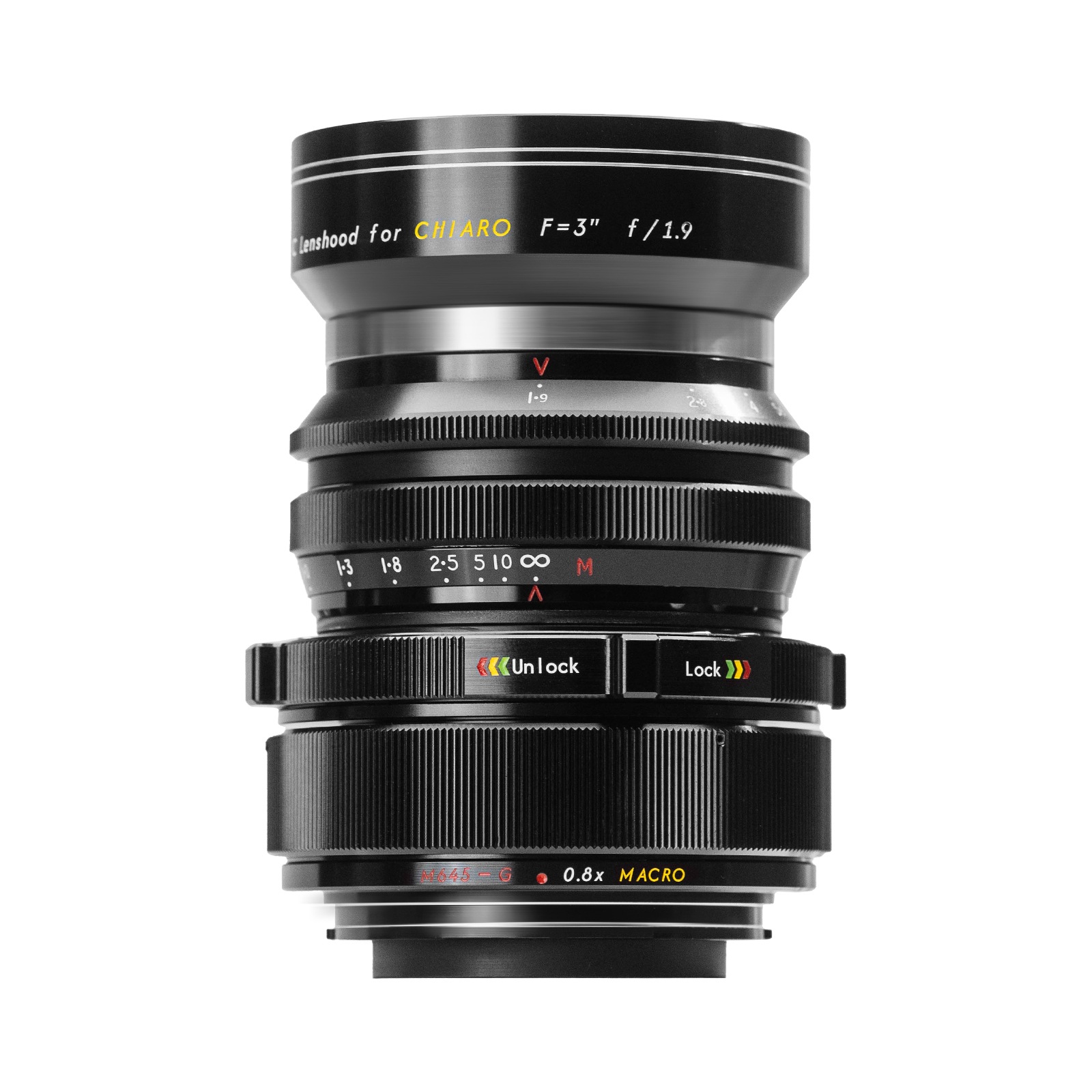 DK-OPTIC CHIARO 75mm f/1.9 M645 + 0.8x Macro Adapter�����ͽ�����̲��ʡ�
