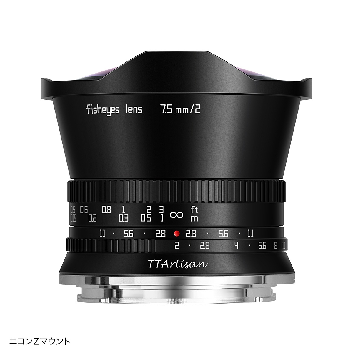 þ TTArtisan 7.5mm f/2 C Fisheye APS-C ñ 