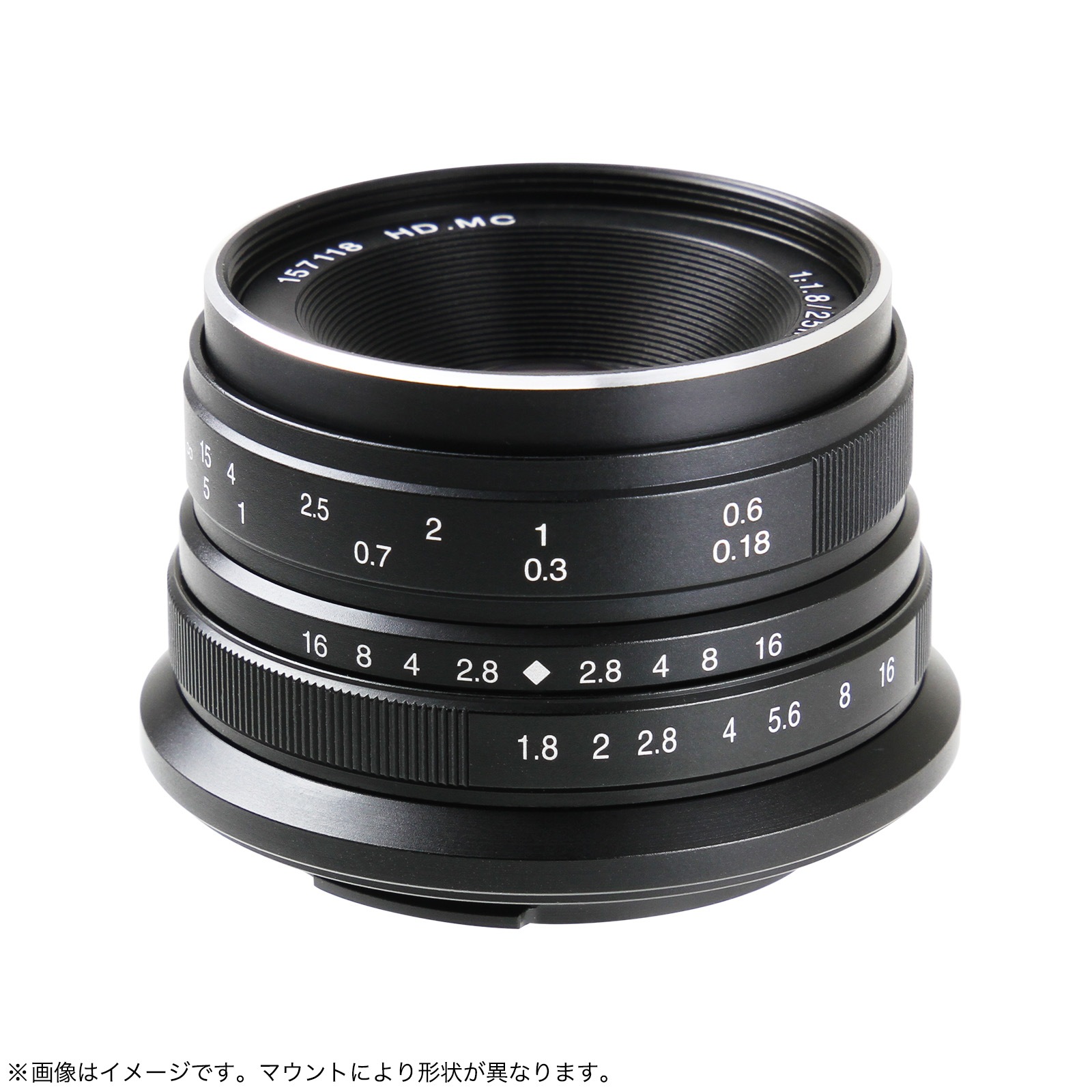 ������ 7Artisans 25mm F1.8 �֥�å� ñ�������