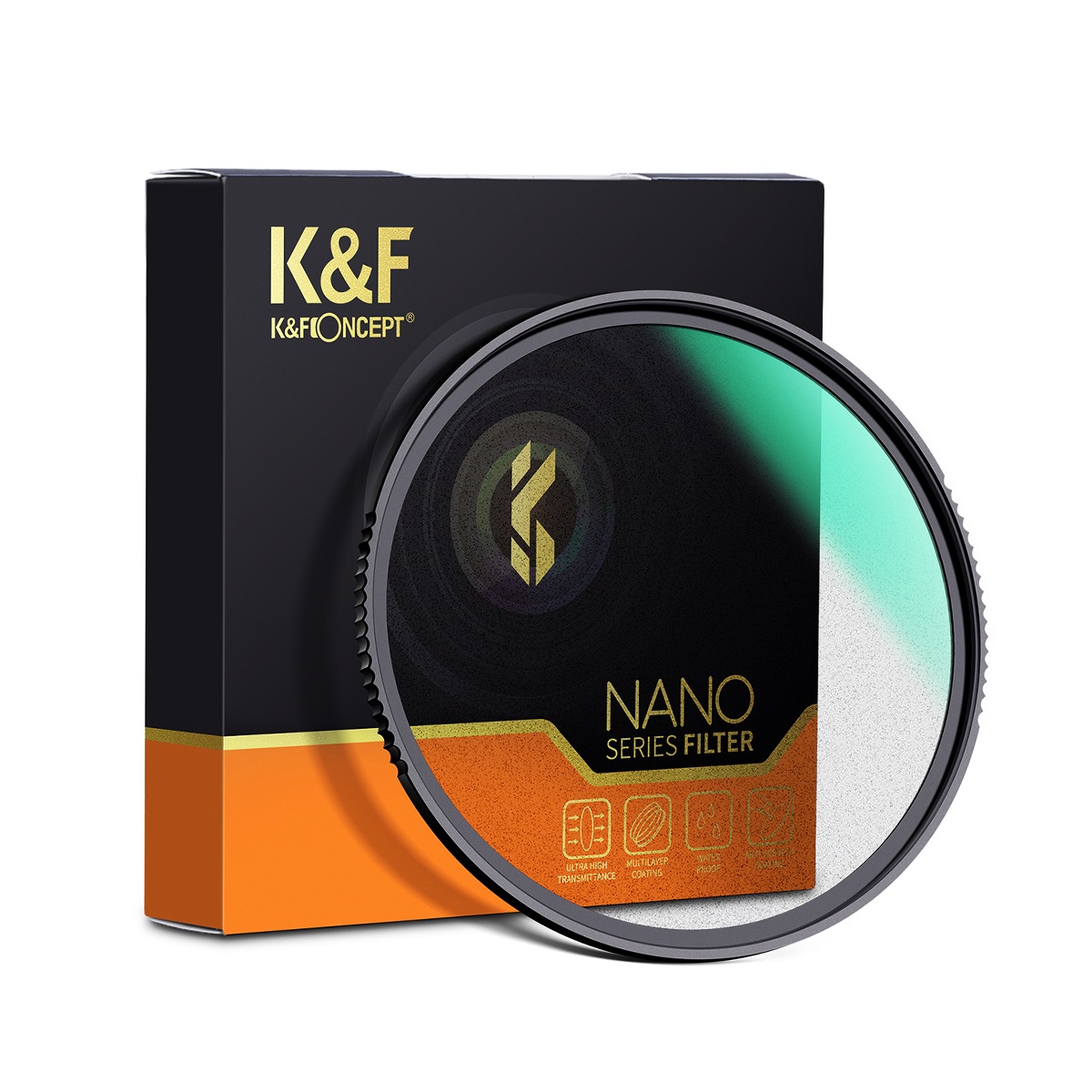 K&F Concept NANO-X ブラックディフュージョン フィルター