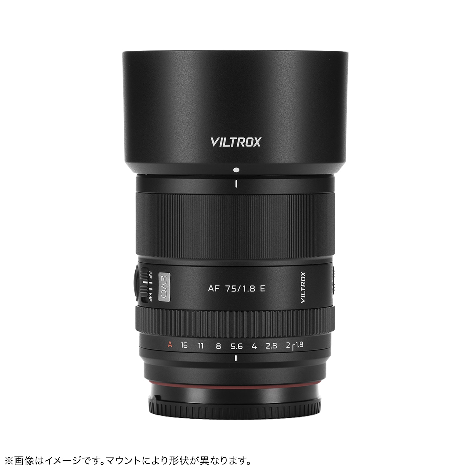 Viltrox AF 75mm F1.8 EVO�֥��ˡ�E/�˥���Z/�ٻΥե����X��APS-C ñ�������