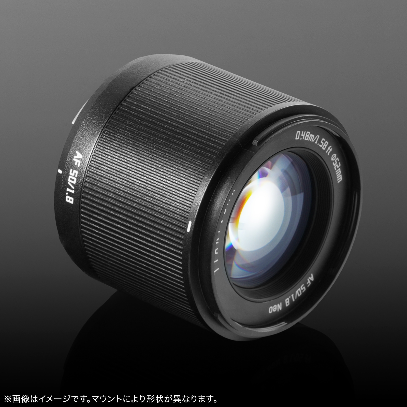 �þ����� TTArtisan Neo���꡼�� AF 50mm f/1.8�֥��ˡ�E/�˥���Z/L�ޥ���ȡץե륵�����б� ����� ɸ��ñ�������