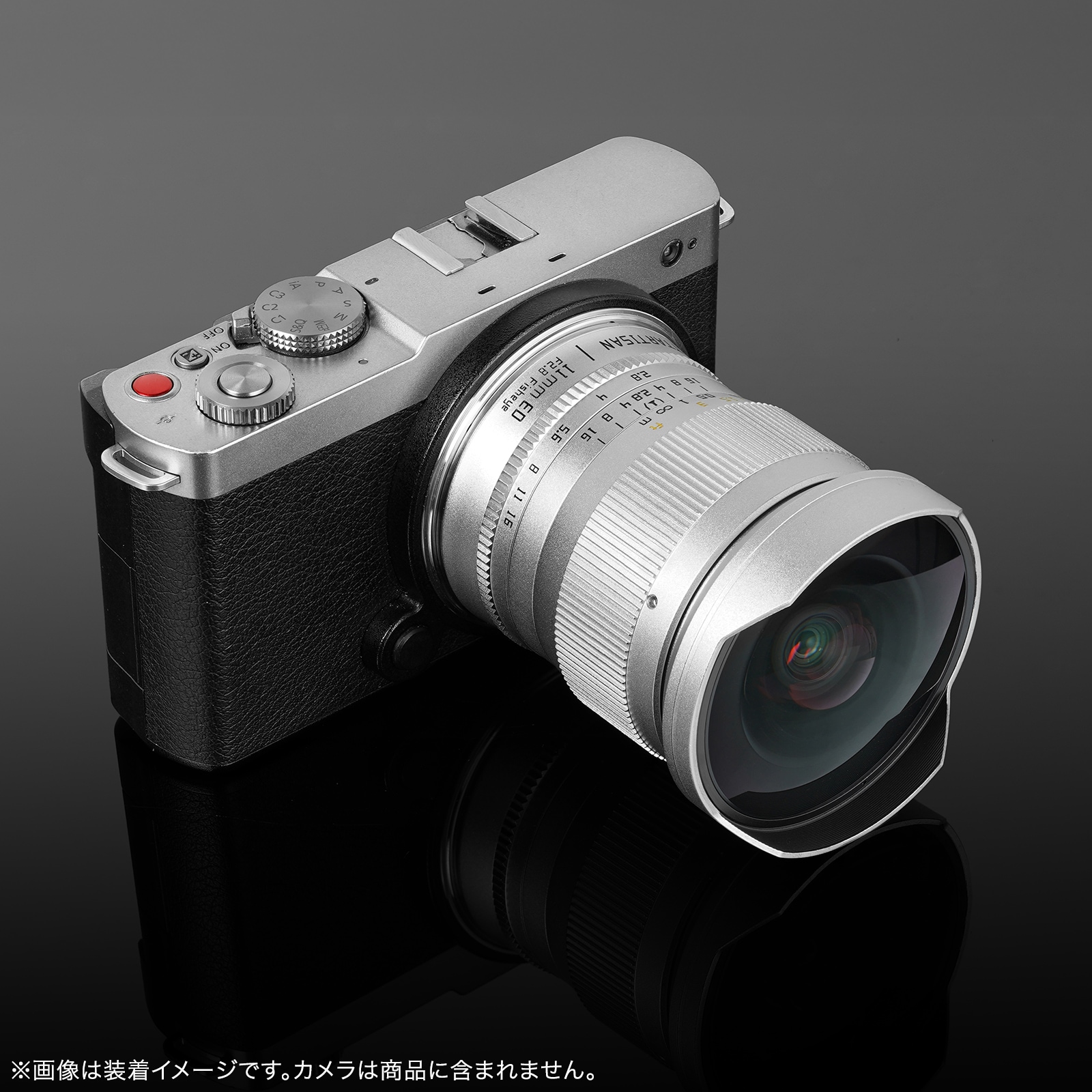 �þ����� TTArtisan 11mm f/2.8 Fisheye��E/L/RF/Z �ޥ���ȡ�ñ������� �ߥ顼�쥹�ǡ֥֥�å�/����С���