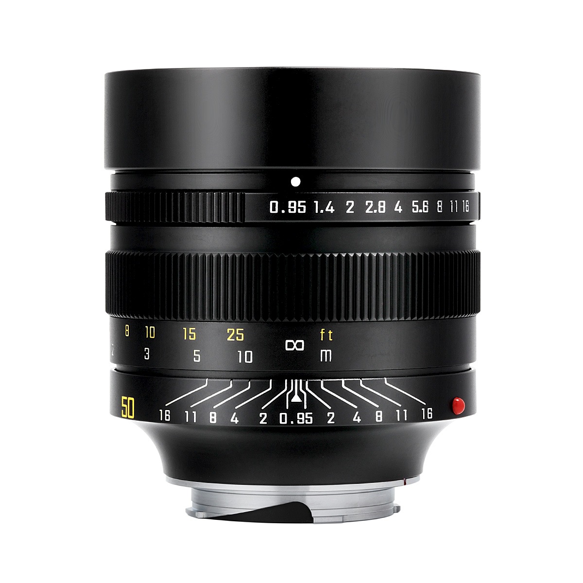 決算セール20%OFF】中一光学 SPEEDMASTER 50mm F0.95 ライカMマウント
