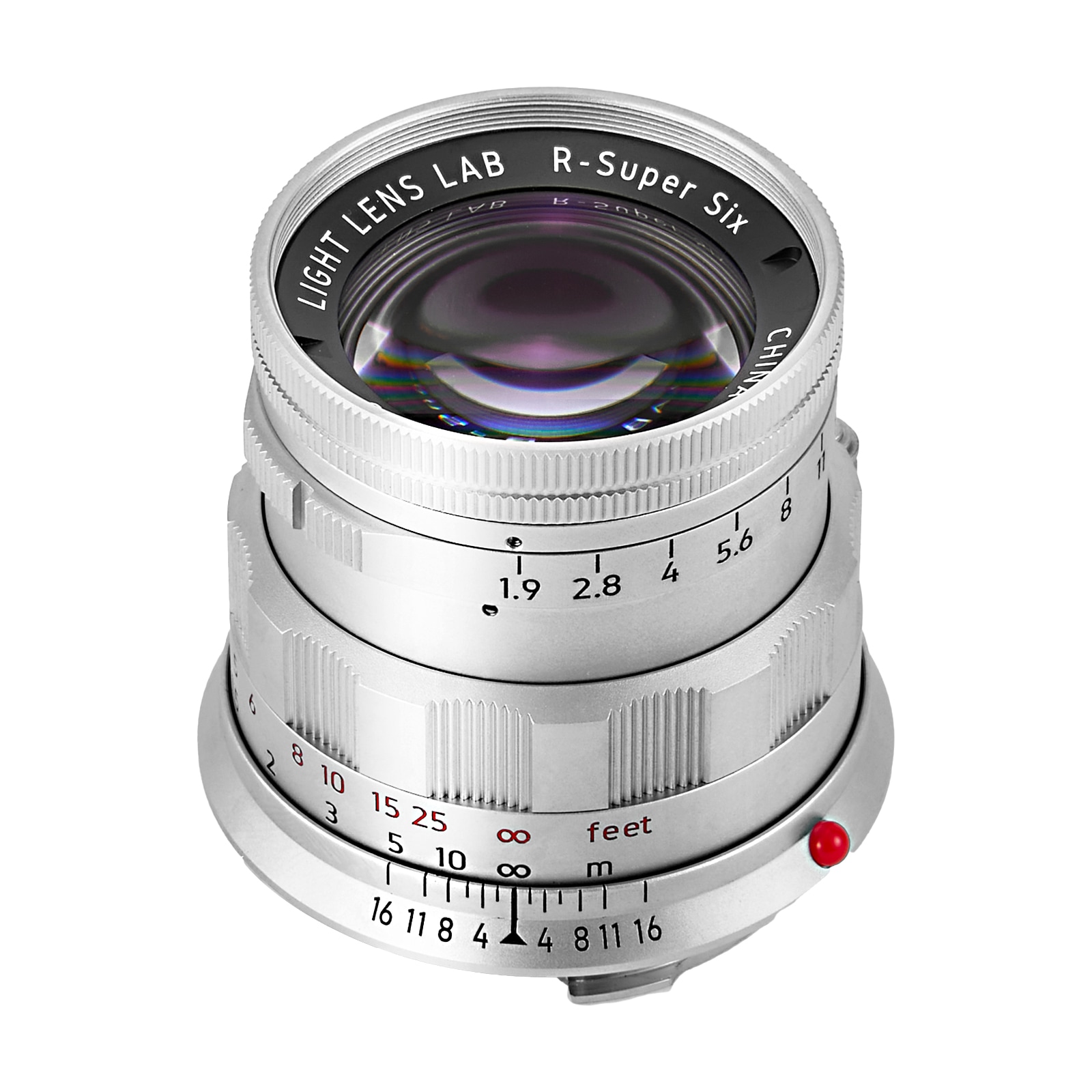 LIGHT LENS LAB M 50mm f/1.9 Rigid-ZS6