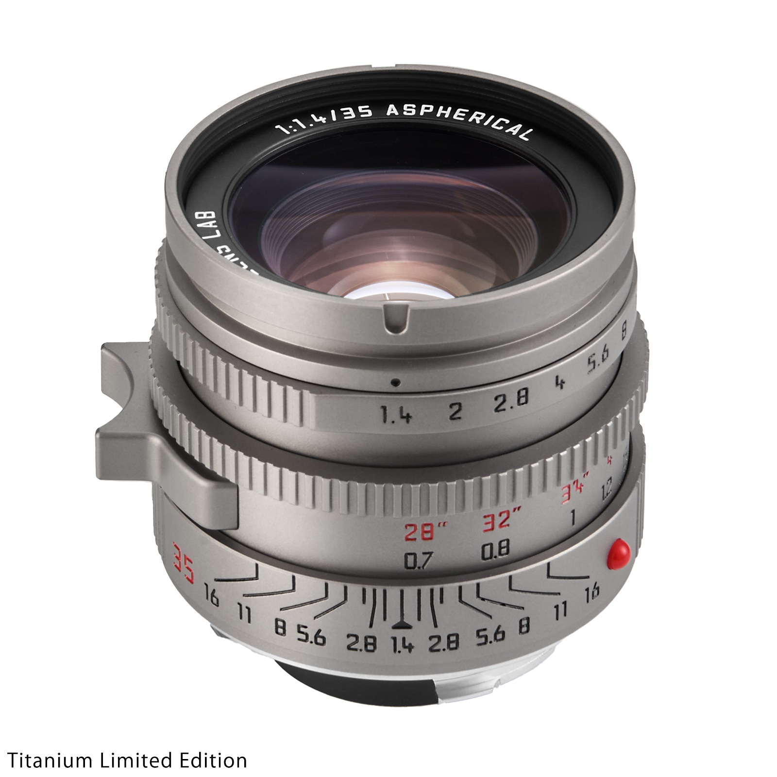 LIGHT LENS LAB M 35mm f/1.4 A.A. "11873" �� "��A.A." Titanium Limited Edition
