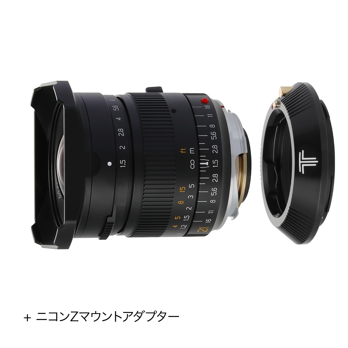 λ25 þ TTArtisan 21mm f/1.5 ASPH + ޥȥץ å