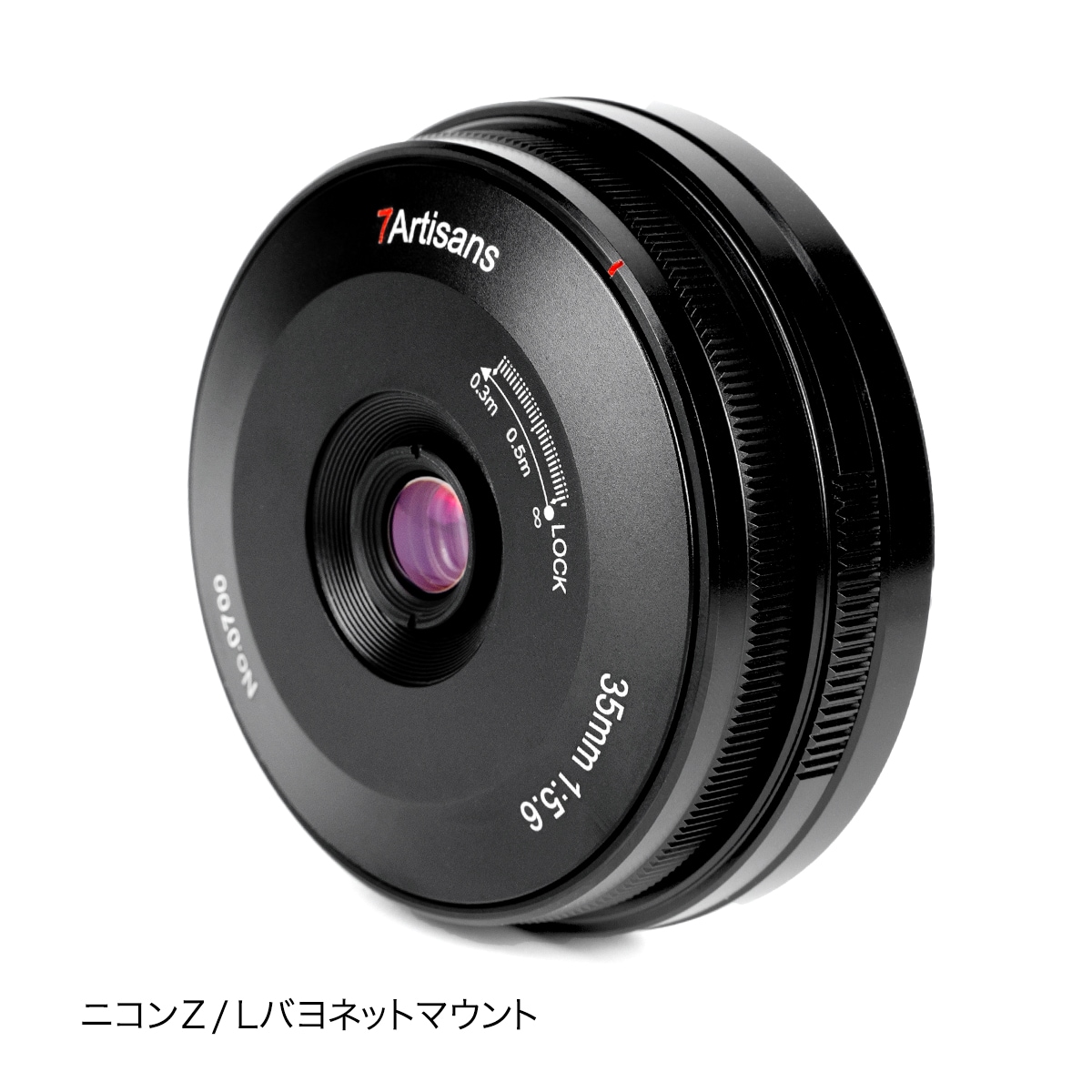 ������ 7Artisans 35mm F5.6 ñ������� �֥�å�
