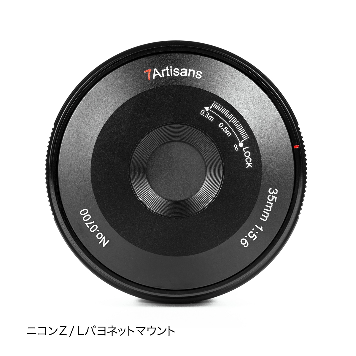 ������ 7Artisans 35mm F5.6 ñ������� �֥�å�