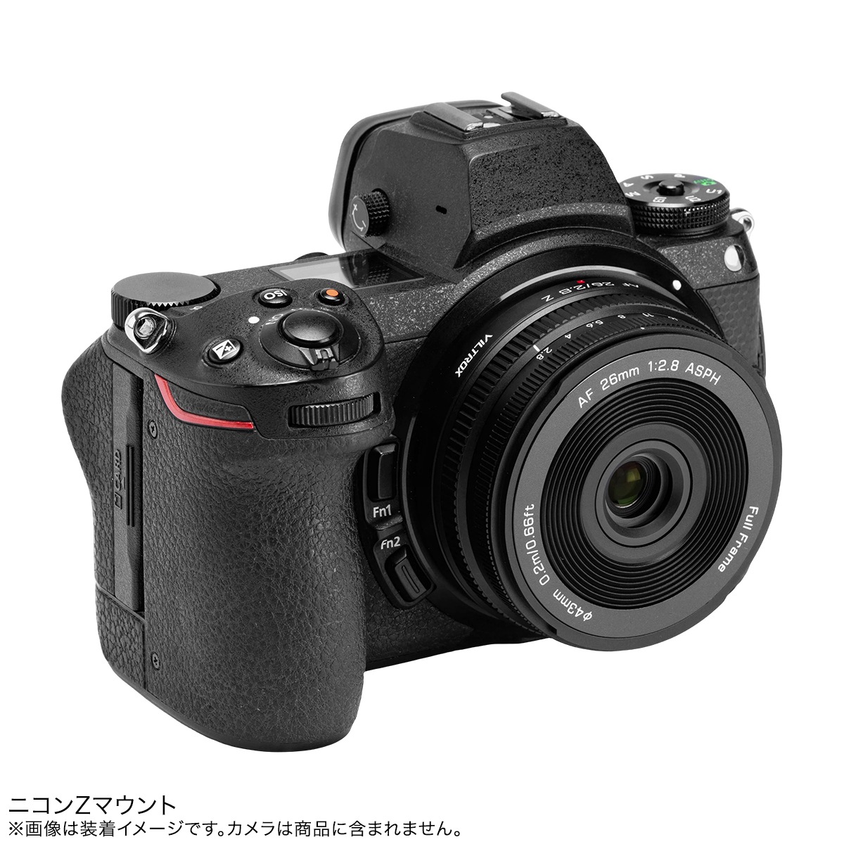 Viltrox AF 26mm F2.8 EVO�֥��ˡ�E/�˥���Z�ץե륵�������б� ����ñ�������
