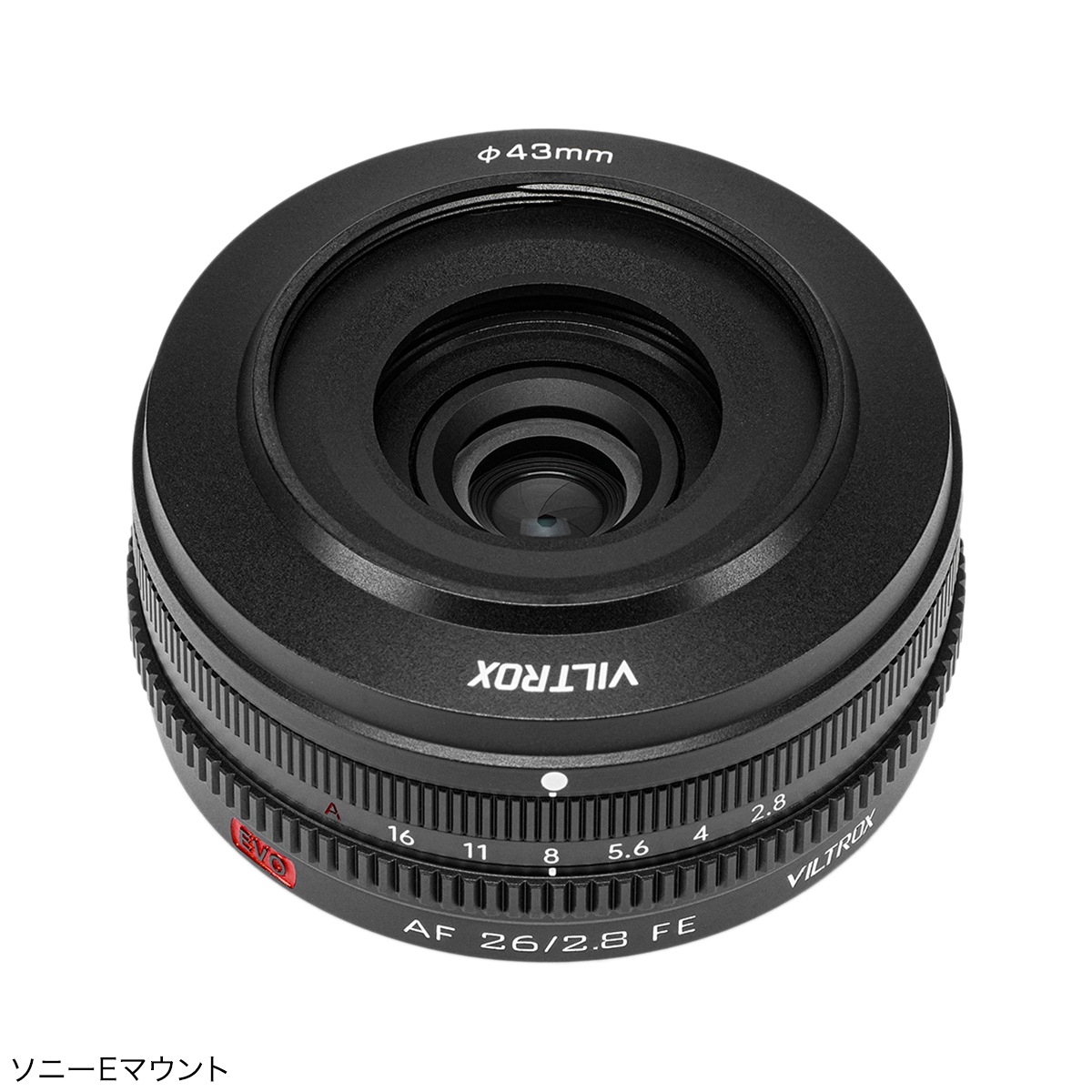 Viltrox AF 26mm F2.8 EVO�֥��ˡ�E/�˥���Z�ץե륵�������б� ����ñ�������