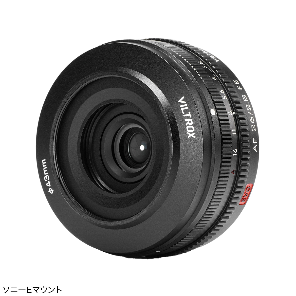 Viltrox AF 26mm F2.8 EVO�֥��ˡ�E/�˥���Z�ץե륵�������б� ����ñ�������