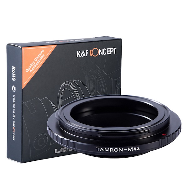 K&F Concept KF-TRM42 (������󥢥��ץȡ���ޥ���ȥ�� �� M42�ޥ�����Ѵ��˥ޥ���ȥ����ץ���