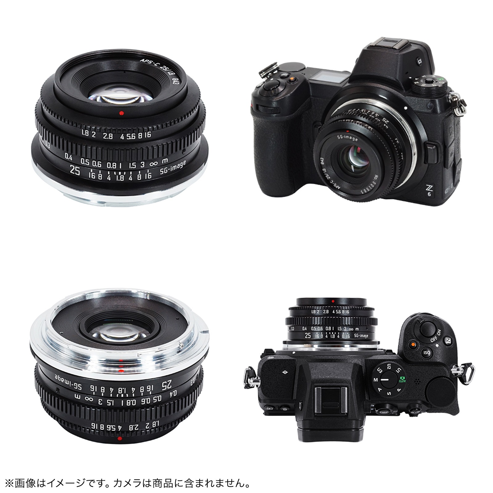 SG-image 25mm F1.8 ��E/X/RF/MFT/Z �ޥ���ȡ�����¹��ѥ��