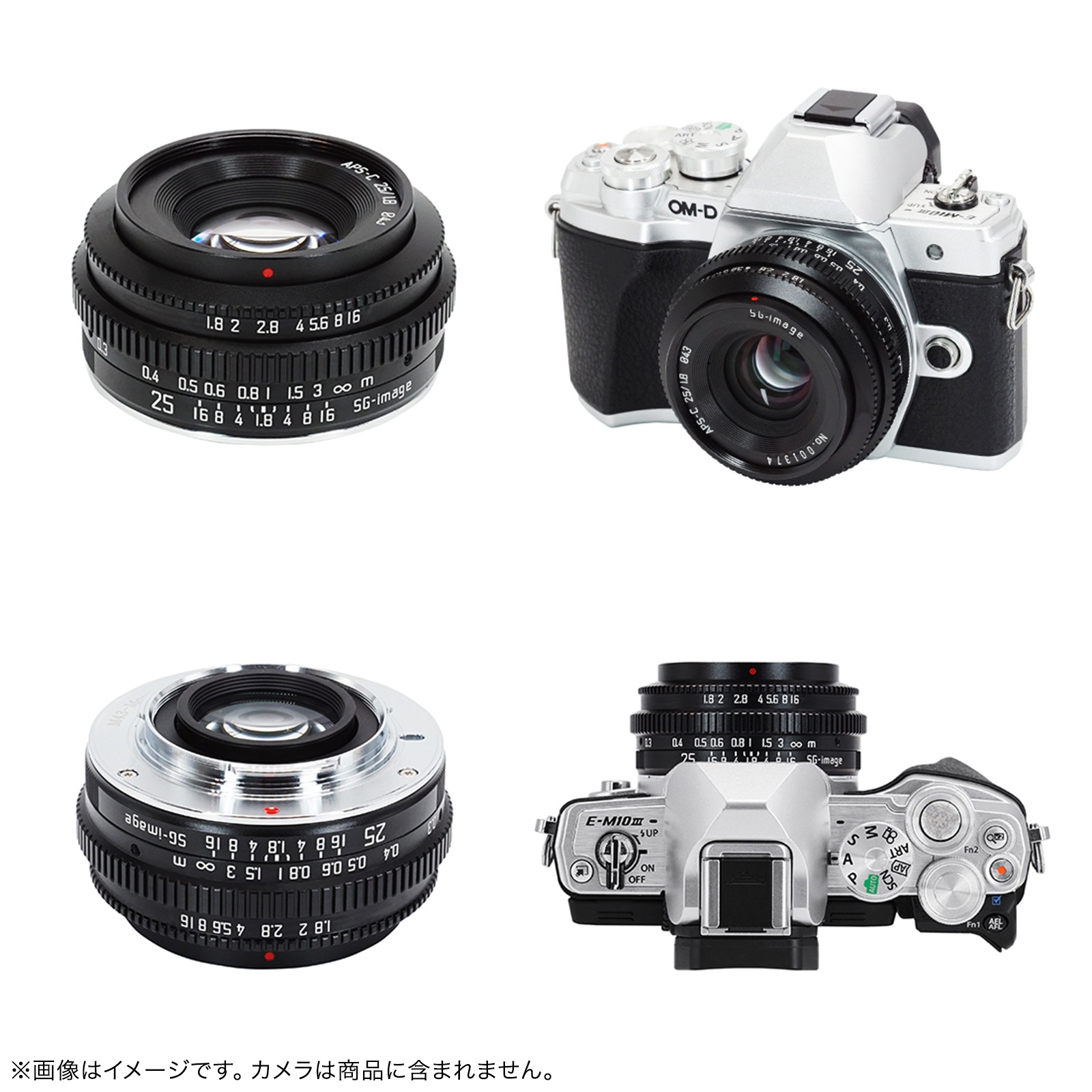 SG-image 25mm F1.8 ��E/X/RF/MFT/Z �ޥ���ȡ�����¹��ѥ��