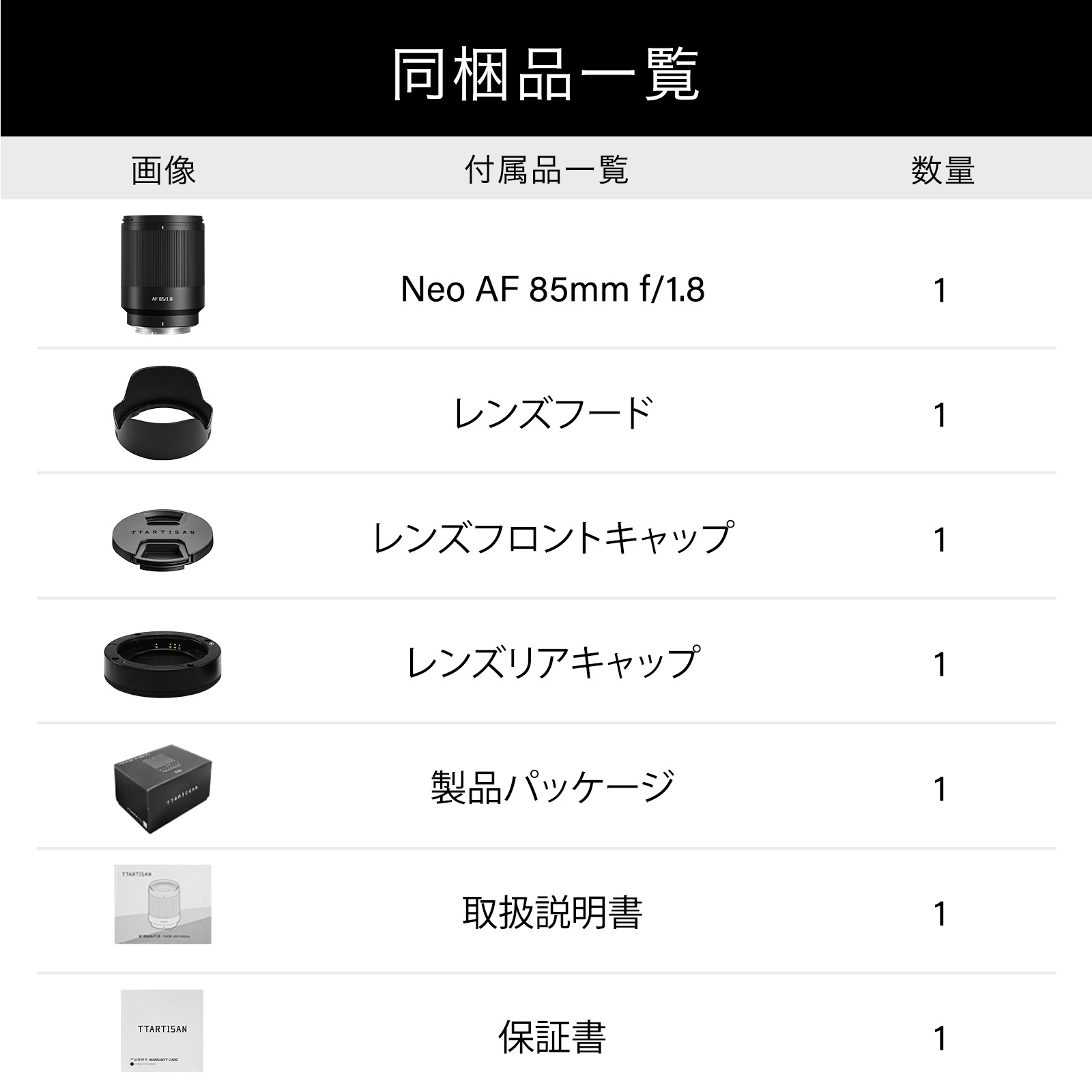 �þ����� TTArtisan Neo���꡼�� AF 85mm f/1.8�֥��ˡ�E/�˥���Z�ץե륵�����б� ����� ��˾����