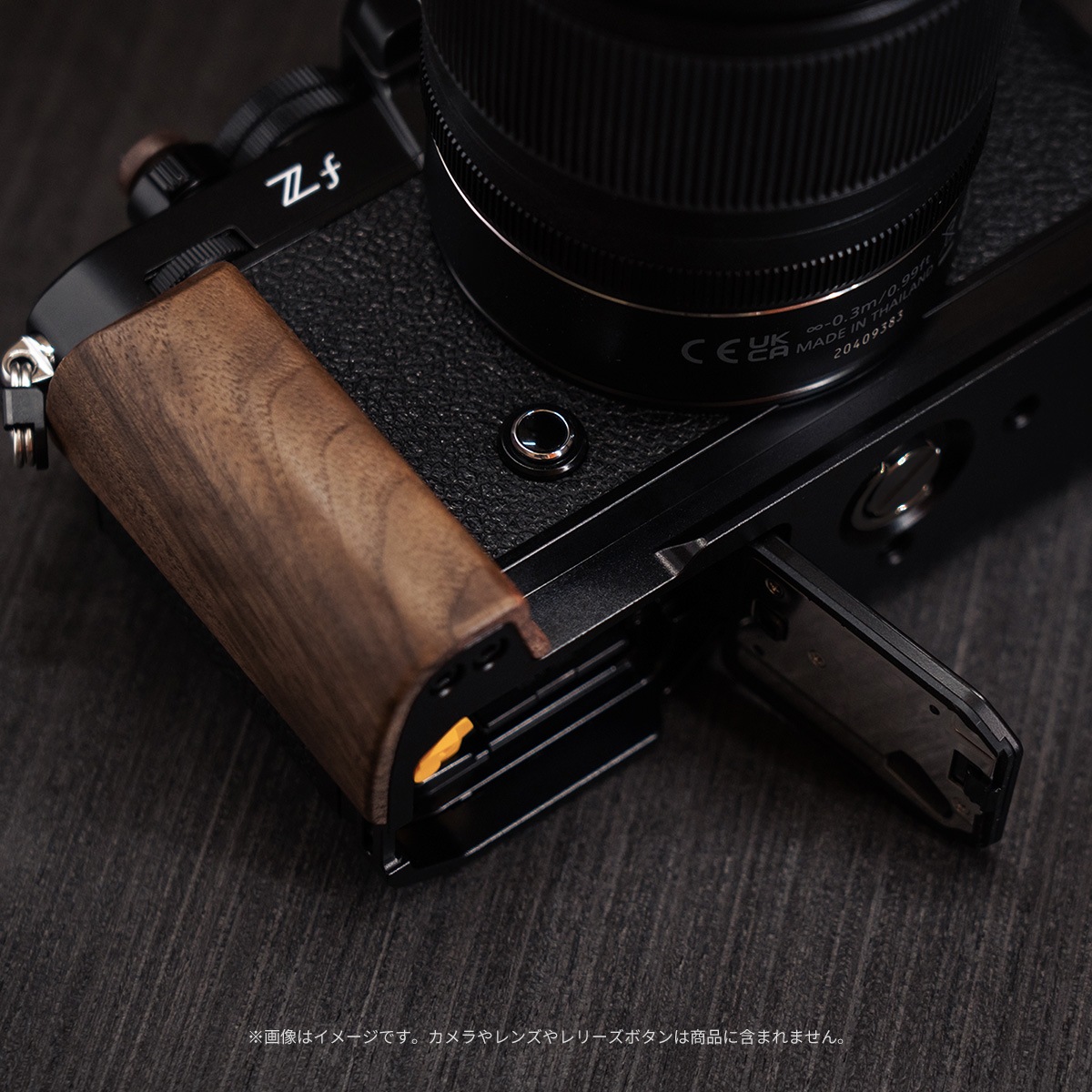 YUWOOD ���åɥ���å� ���η��١����ץ졼�� Nikon Zf ���ѡֹ���/��������ʥåȡ�