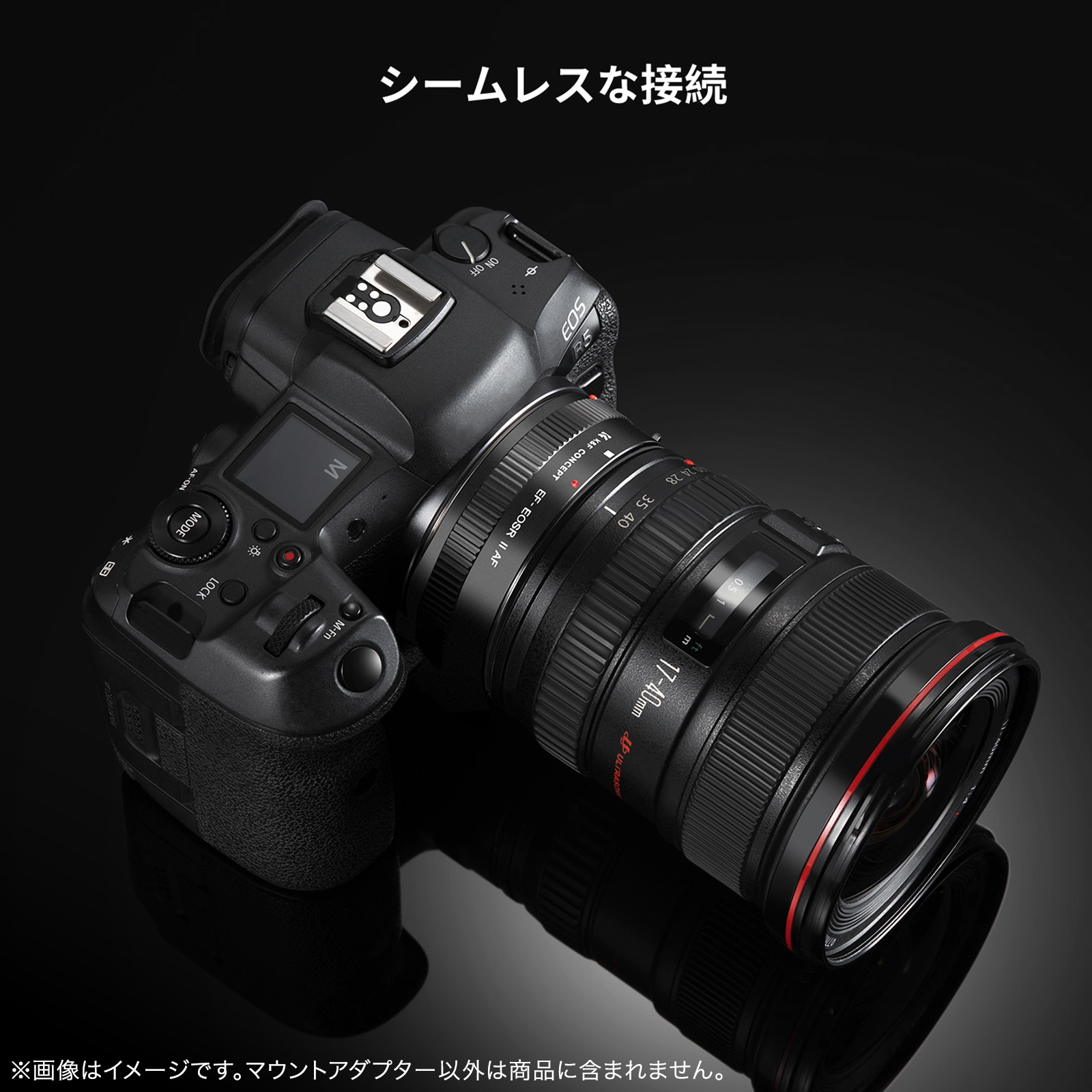 K&F Concept KF-EFRF-AFII�ʥ���Υ�EF�ޥ���ȥ�� �� ����Υ�RF�ޥ�����Ѵ����Ż������դ� ��󥺥ޥ���ȥ����ץ���
