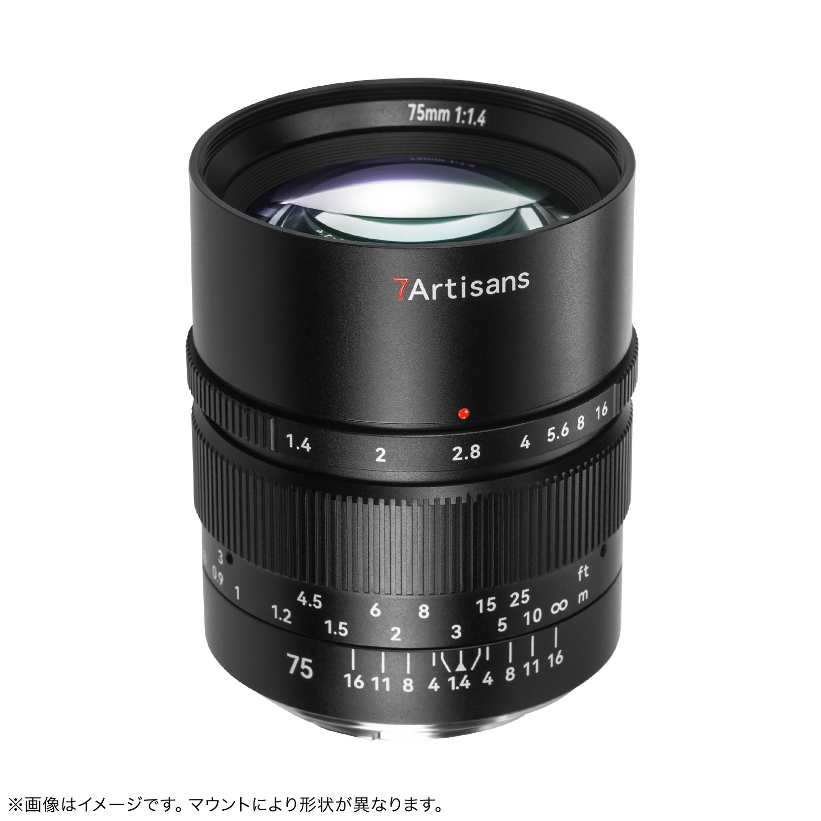  7Artisans 75mm F1.4 ñ󥺡