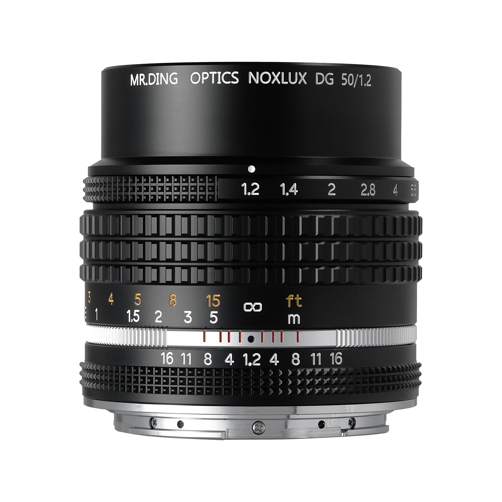MR.DING Noxlux DG 50mm F1.2 大口径レンズ「ニコンZマウント