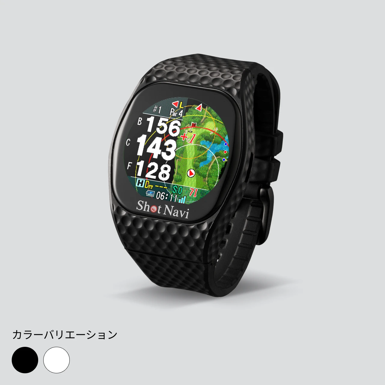 公式通販】Shot Navi ショットナビ / ゴルフウォッチ（腕時計型GPSナビ）
