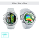ホワイト × シルバー × シルバー