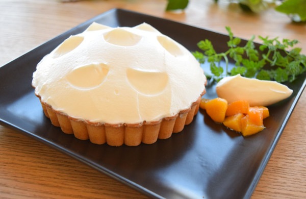 【砂川市】牧場の淡雪チーズケーキタルト