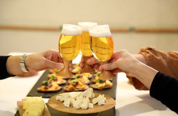 嘉の輪　ビアグラス