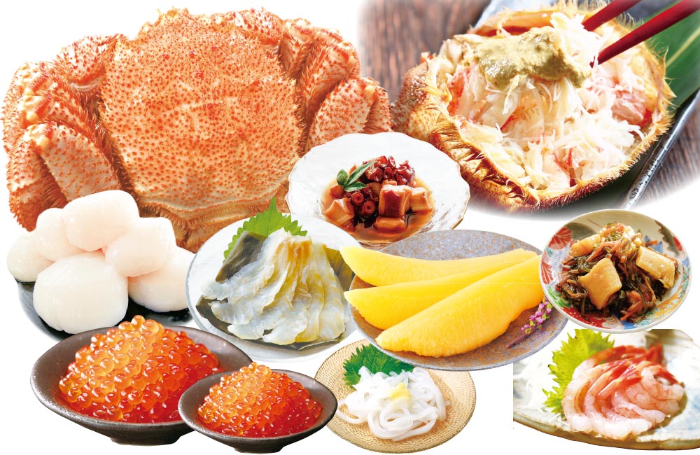 毛がに入り年越し海鮮福袋10点セット（年末価格）