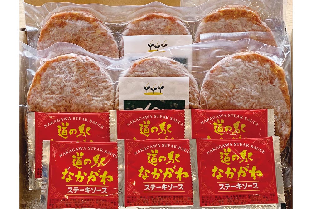 【中川町】北海道手作りハンバーグセット