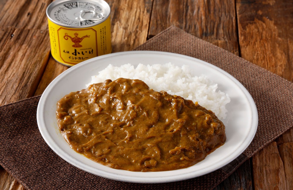 【七飯町】元祖　小いけ　インドカレー　バラエティ６缶セット