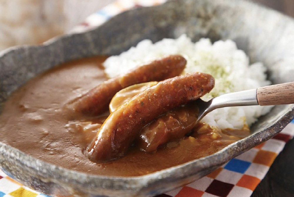 道の駅なかがわのソーセージカレー１箱１食入り４箱セット