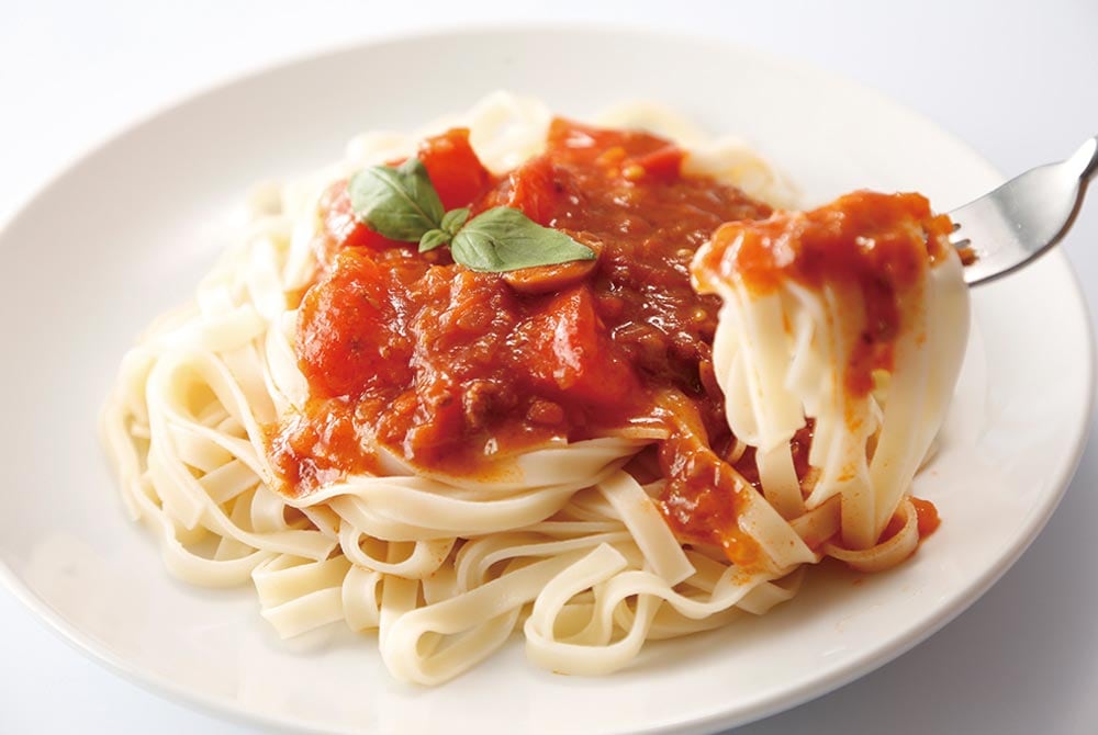 南ふらのもち米のパスタ