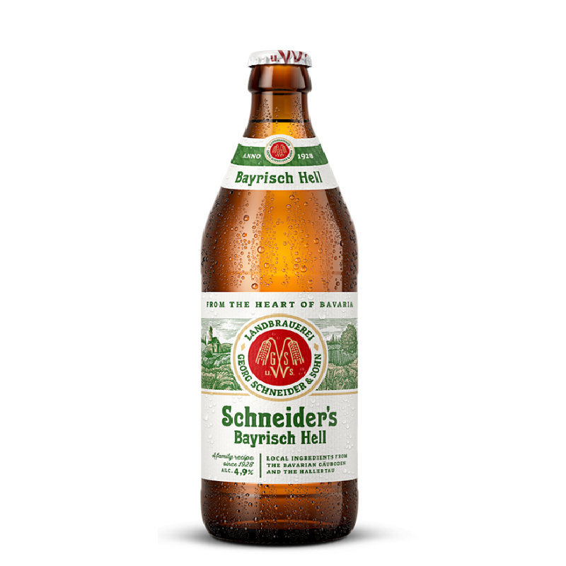 7ܺͽꢨSchneider's Bayrisch HelllʥʥХå塡إ500ml20