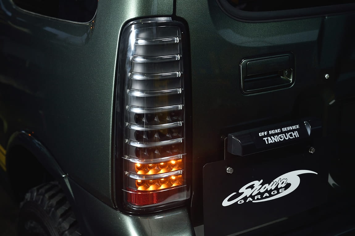 点灯テスト済　ジムニーJb23　Ledテール LEDテールランプ ジムニー JB23用 ショウワガレージオリジナル