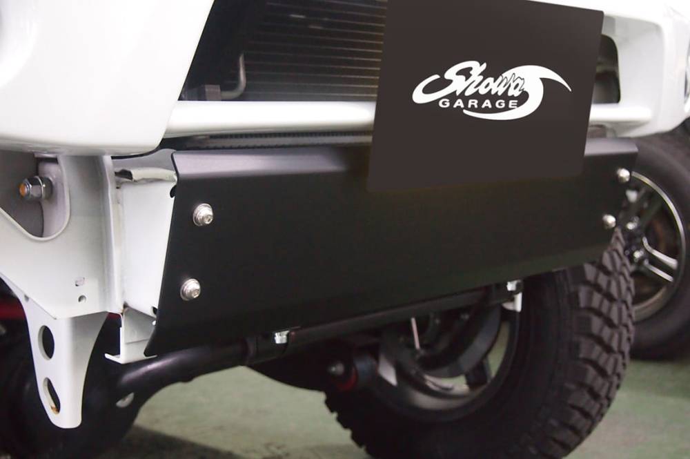 ジムニーjb64 ショウワガレージ　スキッドプレート　ブラック ショウワガレージ スキッドプレート ブラック ジムニー JB64用