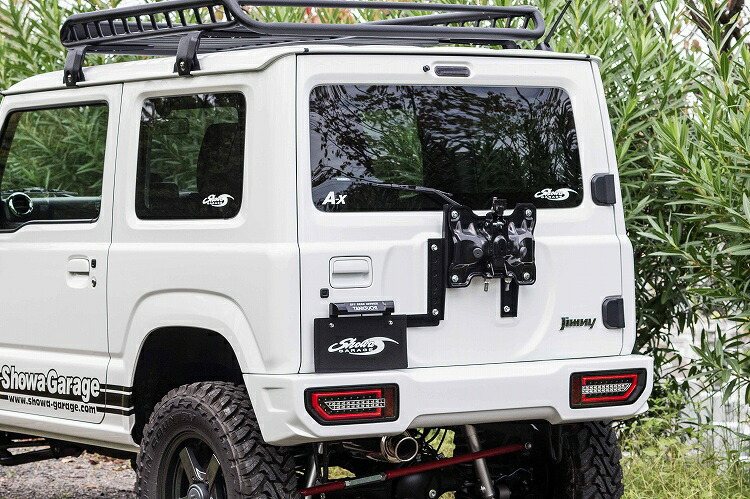 スペアタイヤ移動ブラケット 純正右上移動タイプ ジムニー