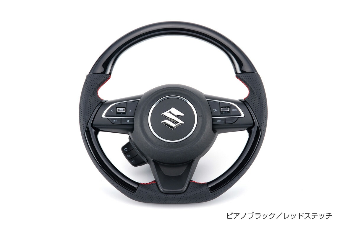 ジムニー　ウッド調ハンドル　ショウワガレージ製　未使用品 Showa Garage（ショウワガレージ） コンビネーションステアリング