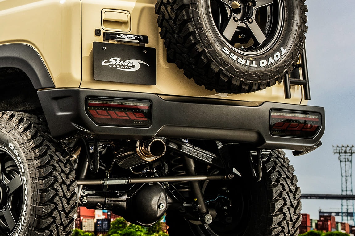 JB64用 ABSリアバンパースポイラー タイプ1 未塗装品 ジムニー