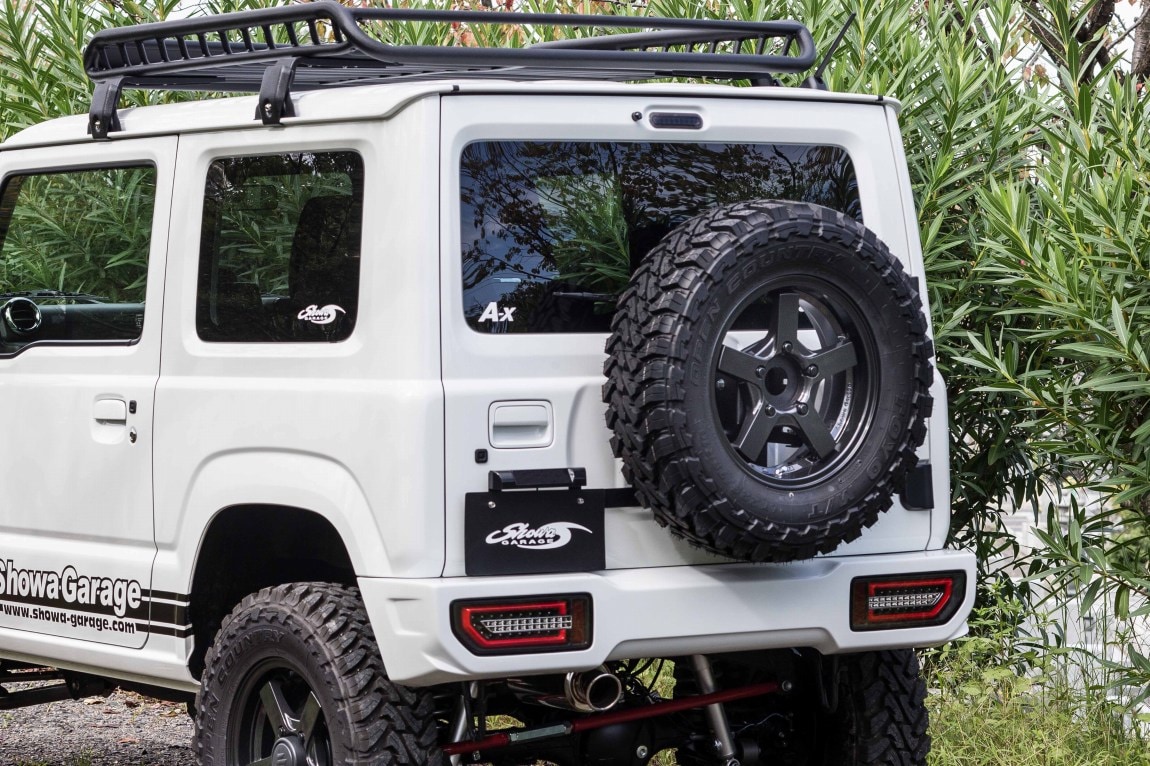 LEDナンバー移動キット 穴あけ不要 ジムニー JB64専用 ナンバー移設