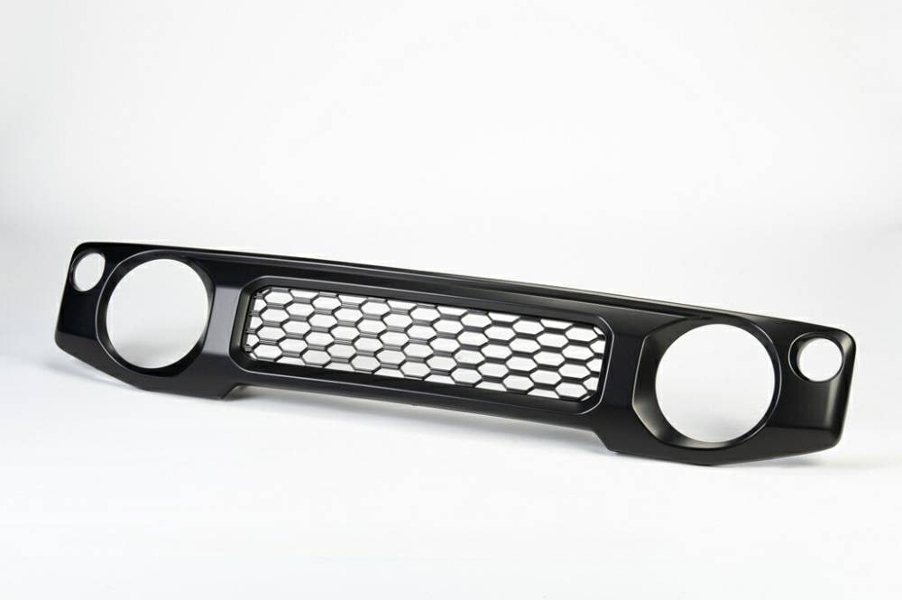 JB64 ジムニー　JB74　シエラ　フロントグリル　マットブラック　新品 ABSフロントグリル 素地ブラック ジムニーJB64/ジムニーシエラJB74