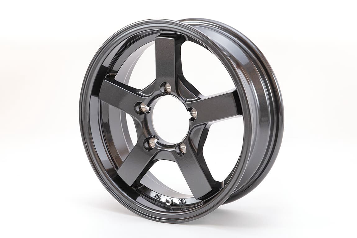 アルミホイール 16インチ X-Line 16×5.5J+20 1本 ジムニーJB23、JB64