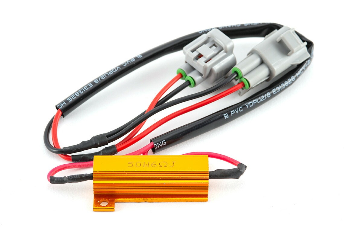 【ふうほだ】LEDフロントウインカータイプ2・カプラオン抵抗セット LEDウィンカー用カプラーオン抵抗セット | JB64・JB74・JC74