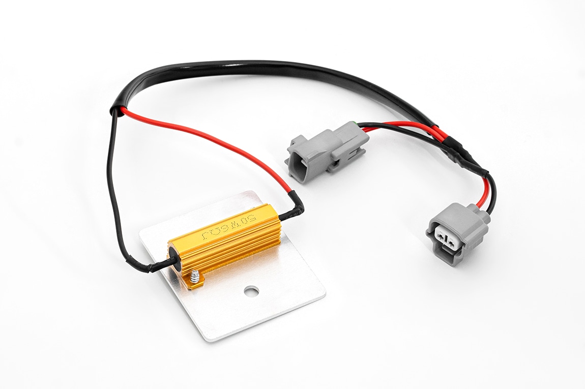抵抗取り付けプレート 2枚セット LEDウィンカー用 | JB64・JB74