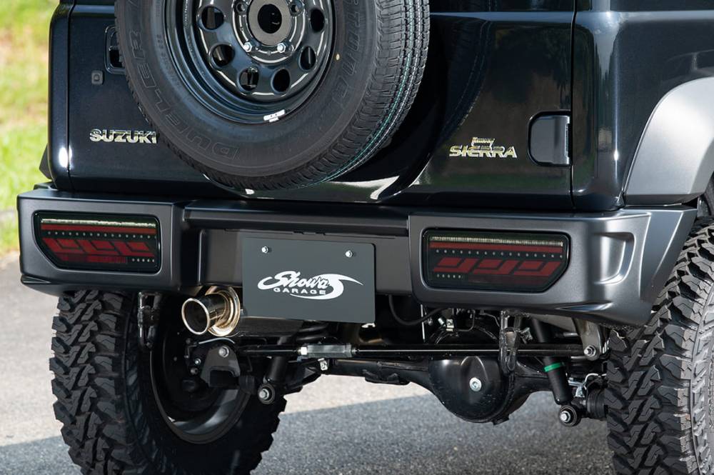 JB74用 ABSリアバンパースポイラー タイプ2 未塗装品 ジムニー