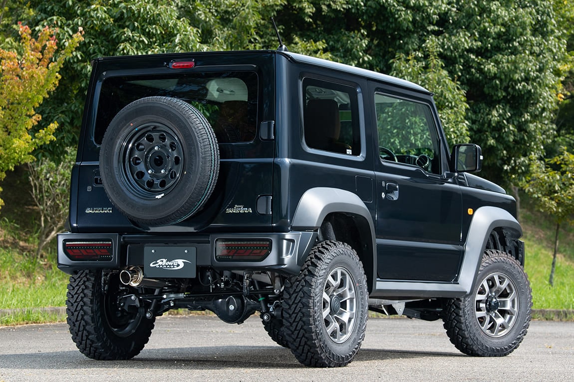 もげら ジムニー？社外品リアバンパー ブラック もげら ジムニー？社外品リアバンパー ブラック スズキ ジムニー（JB64