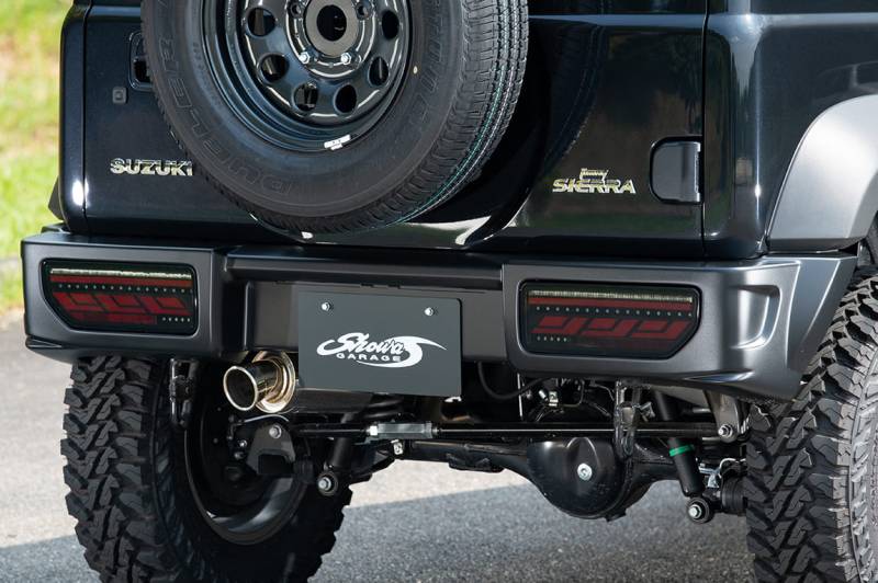 ジムニー シエラ JB74 フロントバンパー リアバンパー 純正 程度良好品】スズキ JB74 ジムニーシエラ 純正 リアバンパー