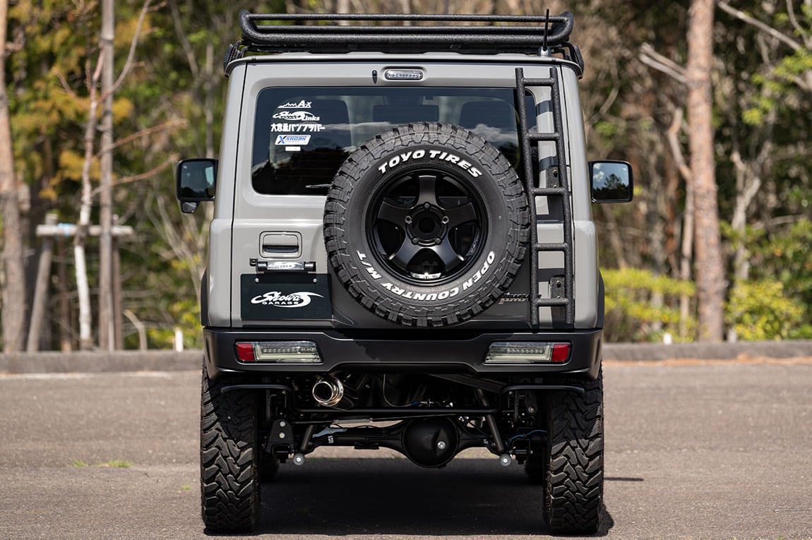 リアラダー アルミ 30mmバック ナロータイプ ジムニーJB64／ジムニー