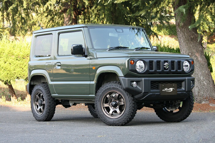早い者勝ち⭐︎ジムニーシエラ１インチアップSHOWA GARAGE スプリング 黒 ショウワガレージ 1インチリフトアップキット ジムニー/ジムニー