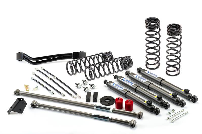 3インチリフトアップキット 標準セット ブラックコイル X-SHOCK